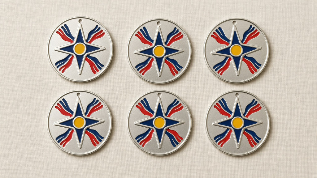Assyrian Decorative Coins, Metal