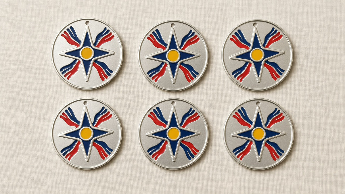 Assyrian Decorative Coins, Metal