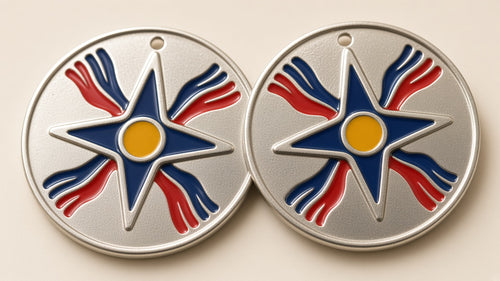 Assyrian Decorative Coins, Metal