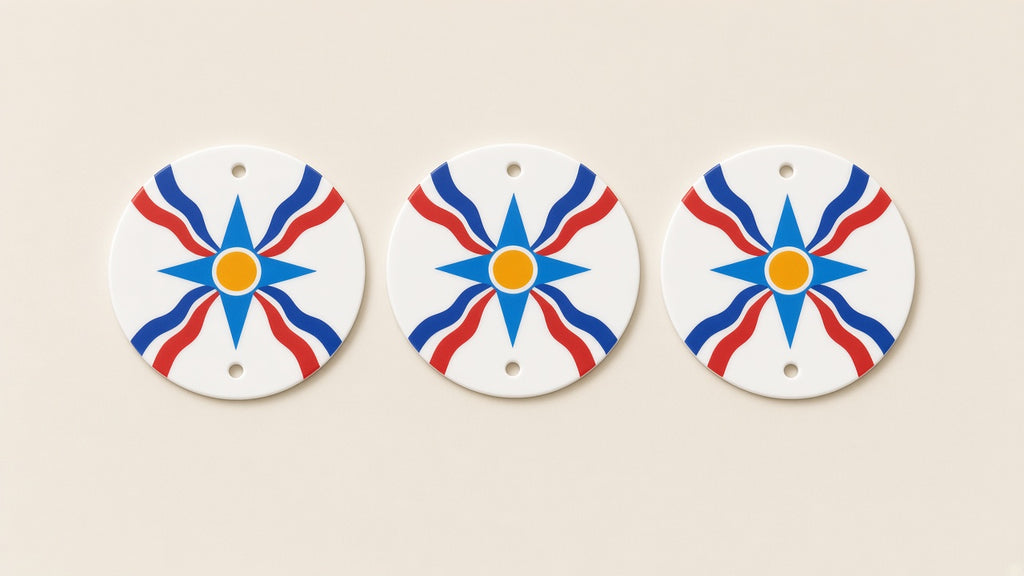 Assyrian Decorative Coins, Plastic