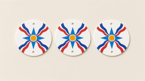 Assyrian Decorative Coins, Plastic