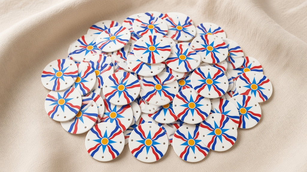 Assyrian Decorative Coins, Plastic