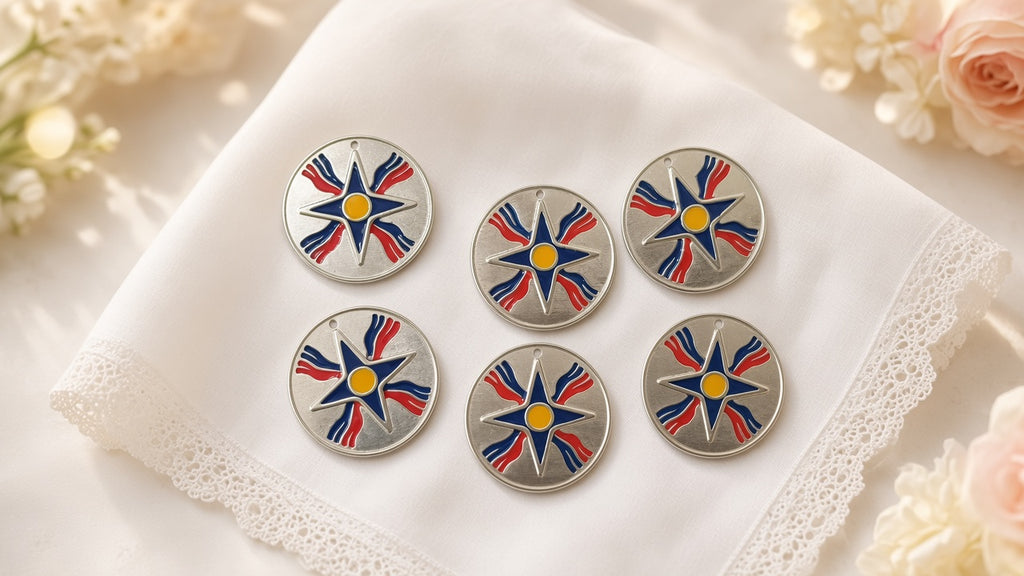 Assyrian Decorative Coins, Metal