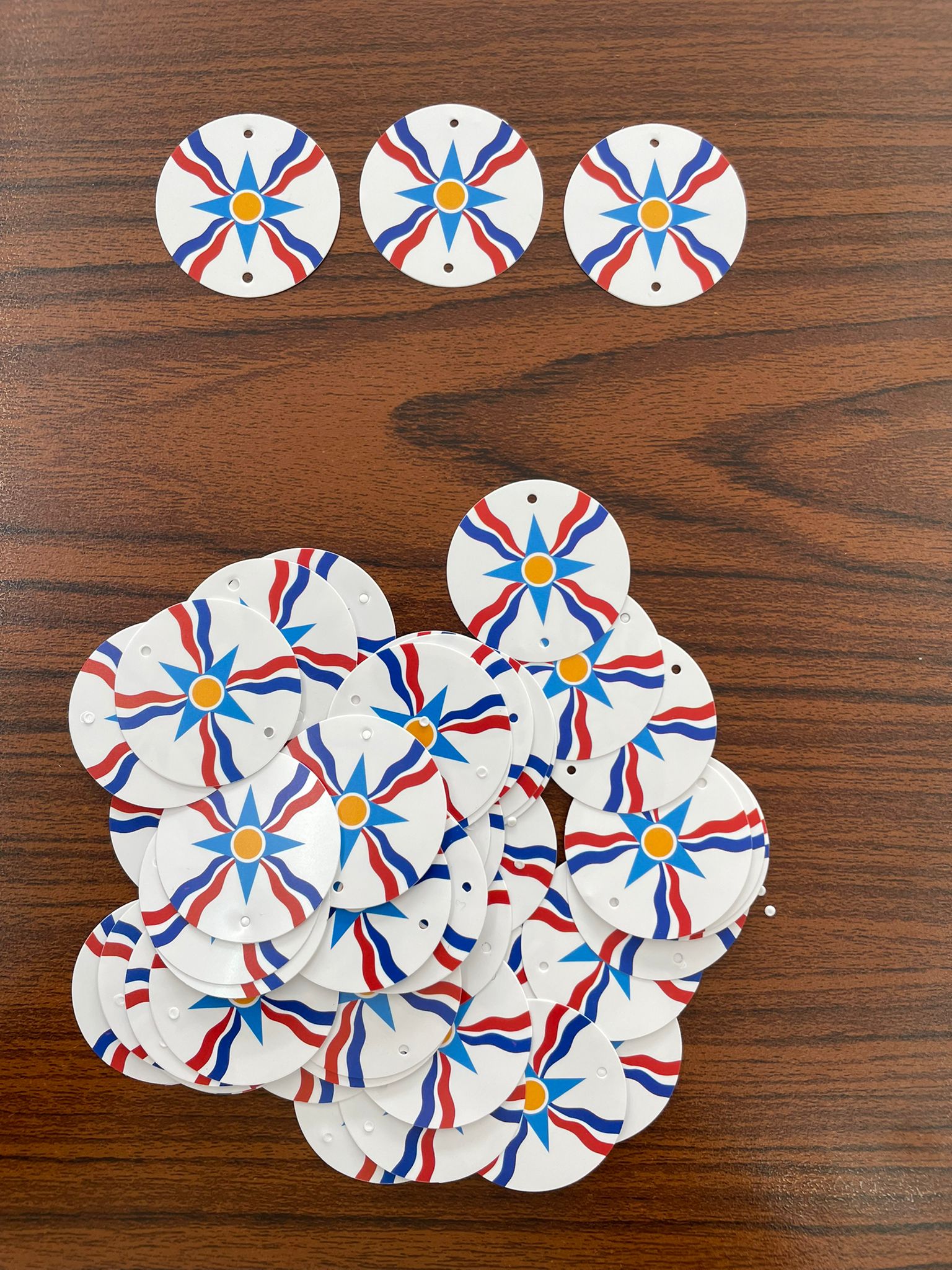 Assyrian Wedding Handkerchief Charms – Pack of 100